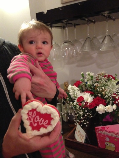 She is the sweetest Valentine I've ever seen. Love my niece, London.